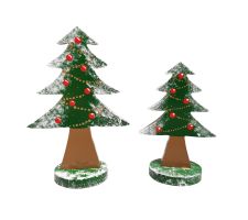 Nadelbaum bunt klein 80 mm, Weihnachtsbaum - 111-813